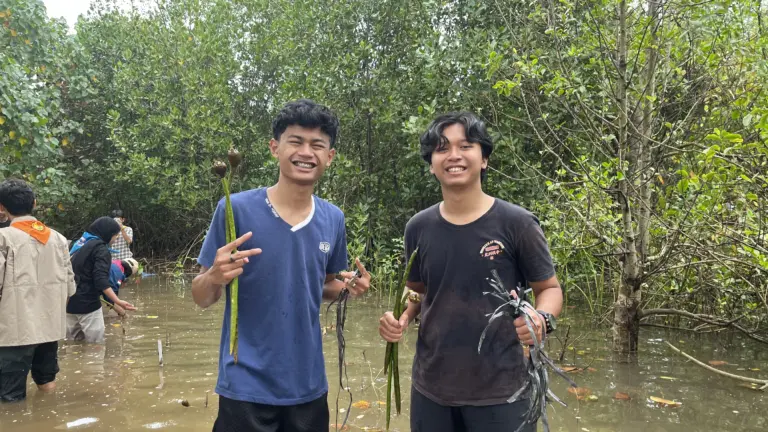 Aksi Penanaman Mangrove