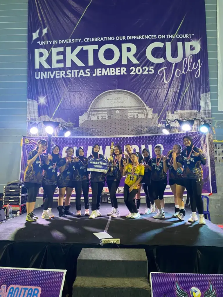 Tim Voli FIB Menang Rektor Cup 2025
